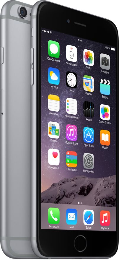 Смартфон Apple iPhone 6 Plus 16GB как новый (серый космос) Смартфон Apple iPhone 6 Plus 16GB как новый (серый космос)